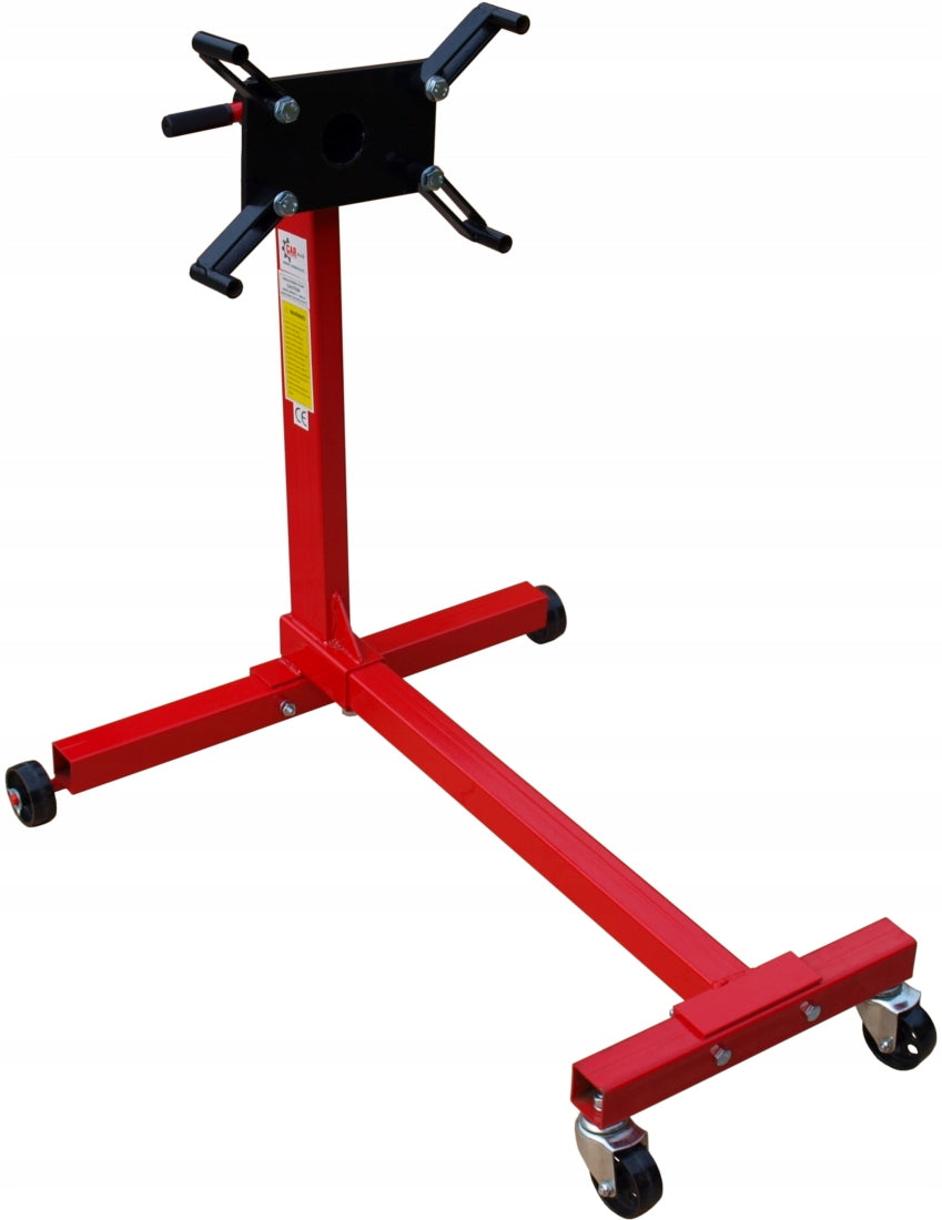 STAND 450KG FOR MOUNTING MOTOR - STRONG - LARGE - ROTATING - RED Brand Carmax
