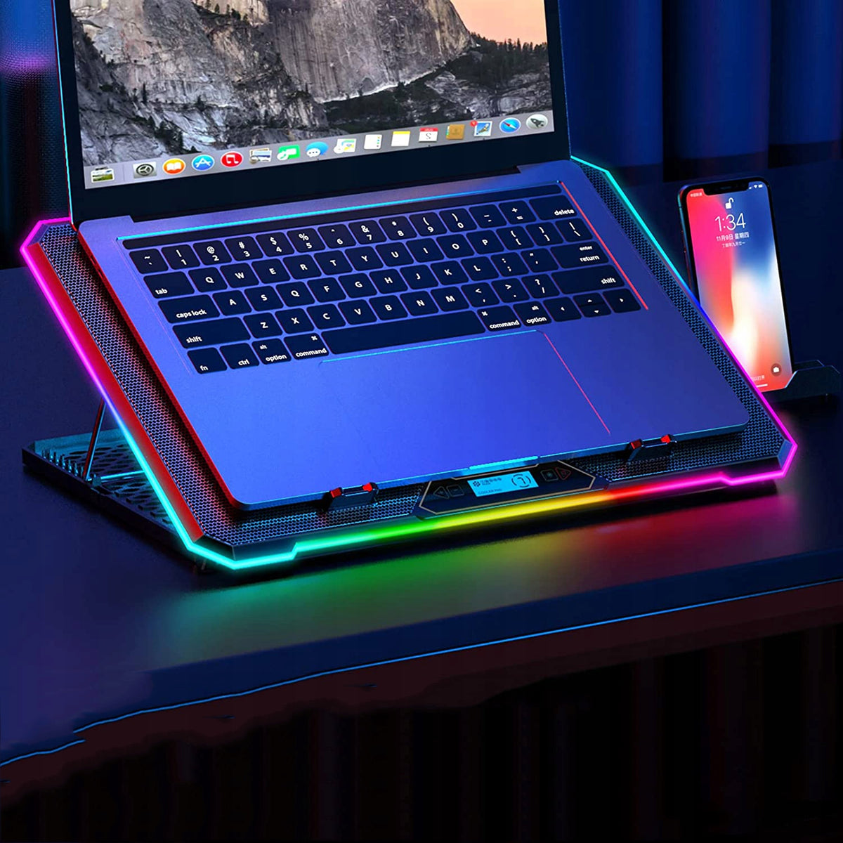STAND COOLING PAD FOR LAPTOP RGB Manufacturer code 423135453458