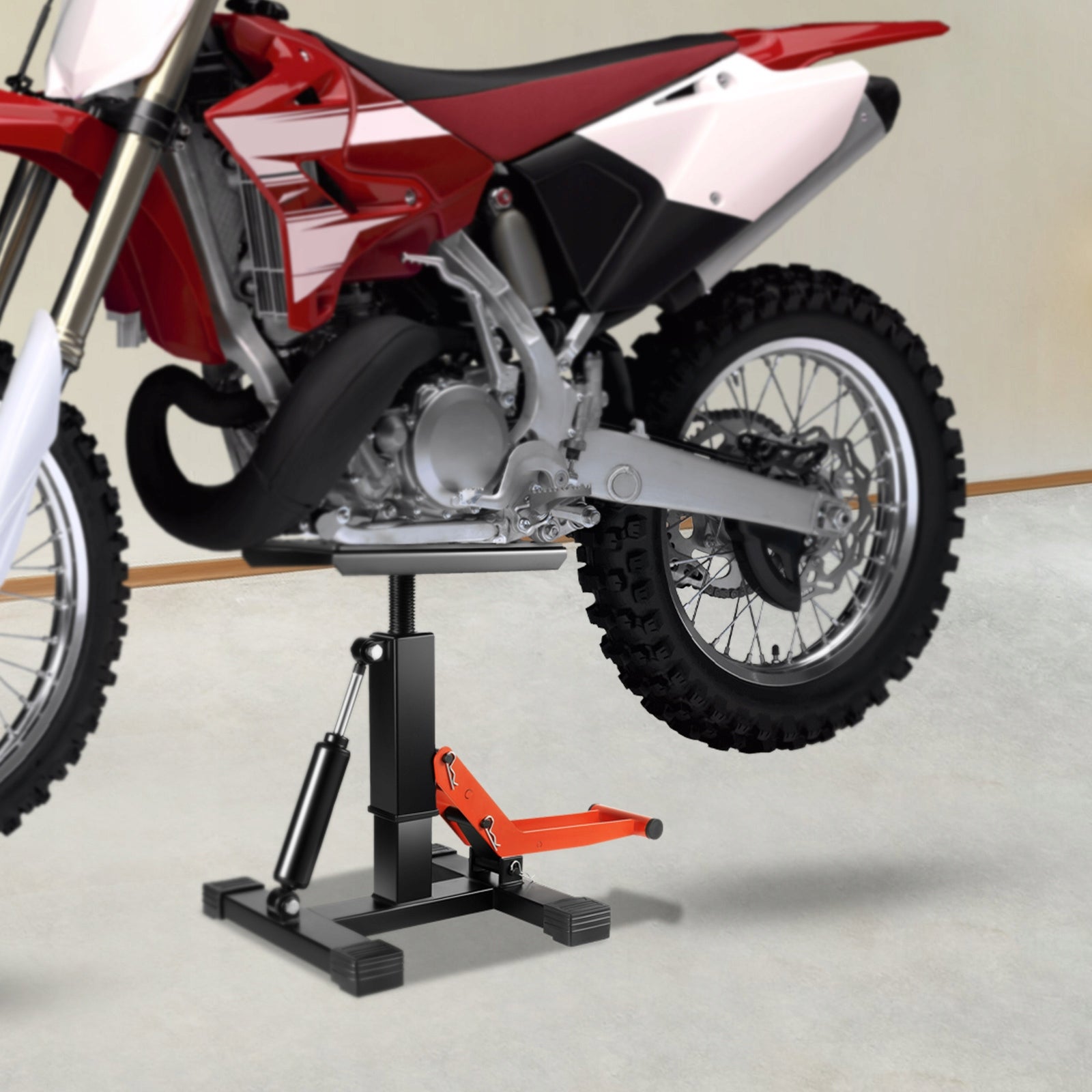 STAND CROSS ENDURO SUPERMOTO PITBIKE MOTORCYCLE LIFT FOR MOTORCYCLE Packaging status original