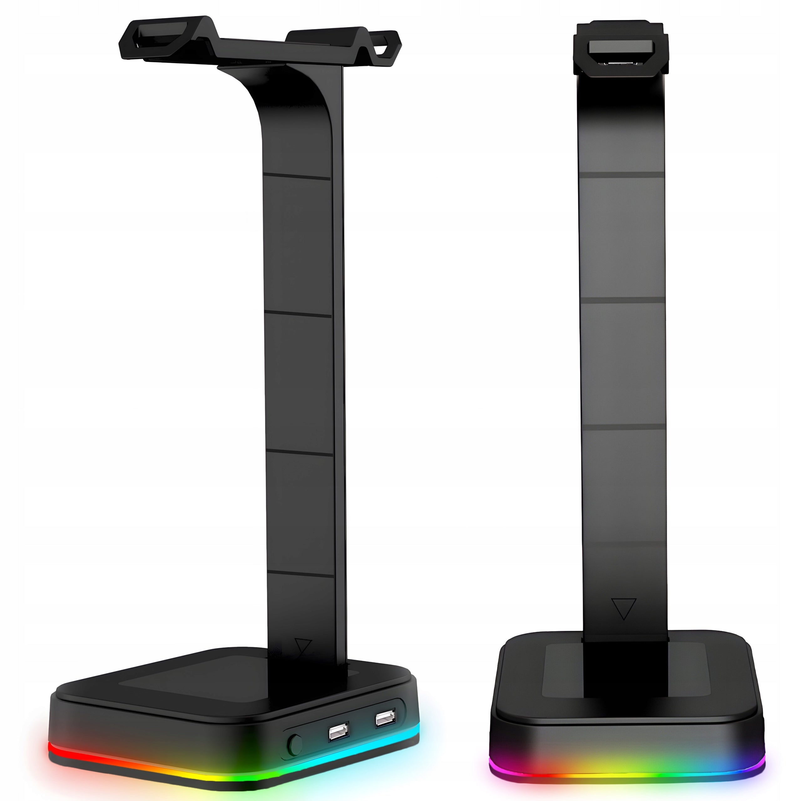 STAND GAMING HEADPHONE HOLDER BACKLIGHT RGB HUB + 2X USB Manufacturer code ER$1001