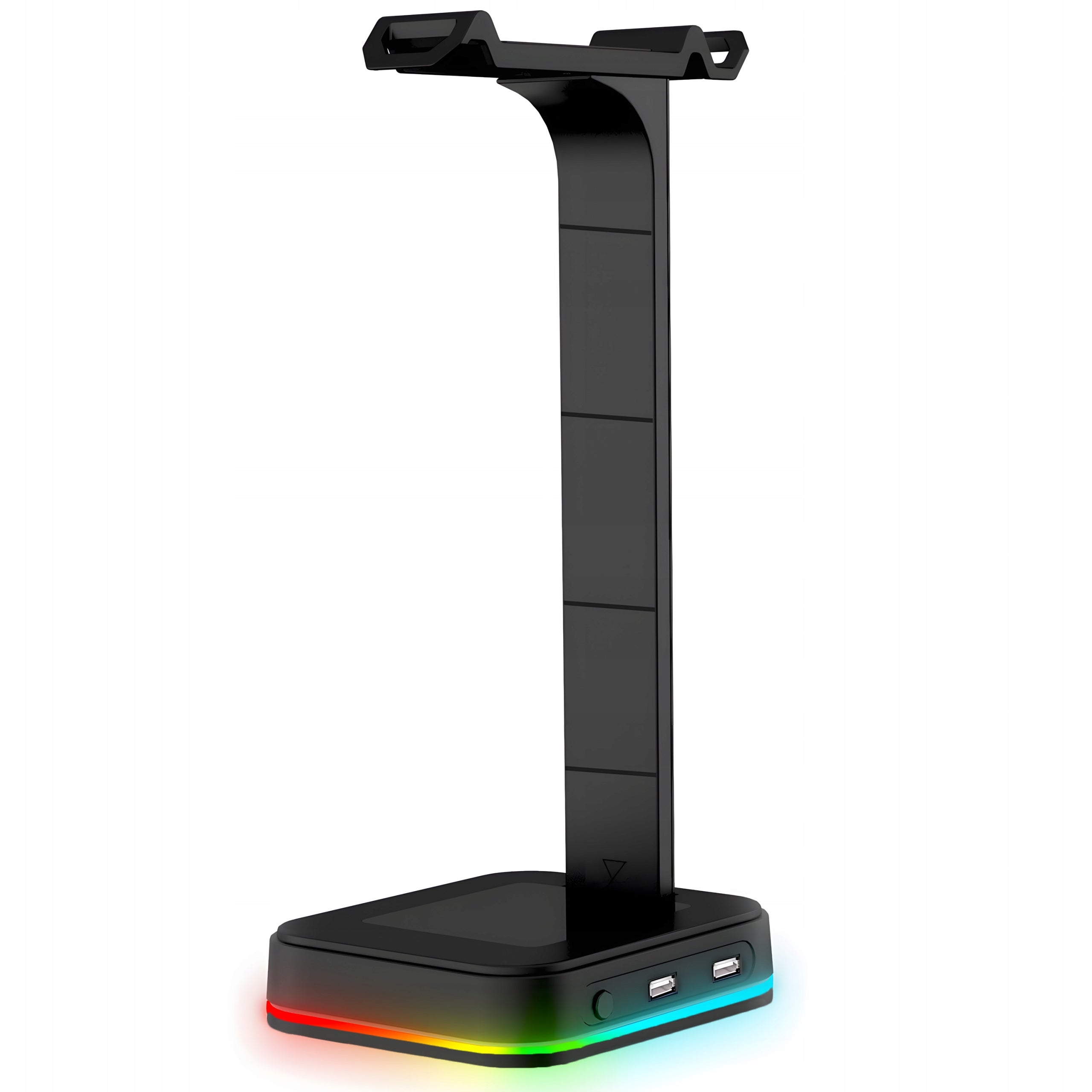STAND GAMING HEADPHONE HOLDER BACKLIGHT RGB HUB + 2X USB Packaging status original