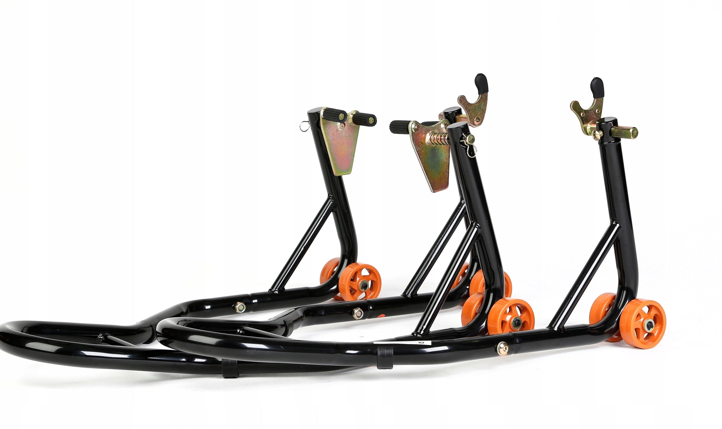 STAND MOTORCYCLE LIFT REAR+FRONT COMBO V SOLID SET FRONT REAR