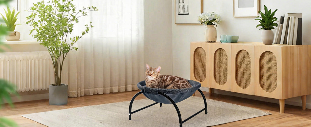 STANDING CAT HAMMOCK COMFORTABLE HANGING BED STEEL FRAME SMALL DOG Manufacturer code 4052025493349