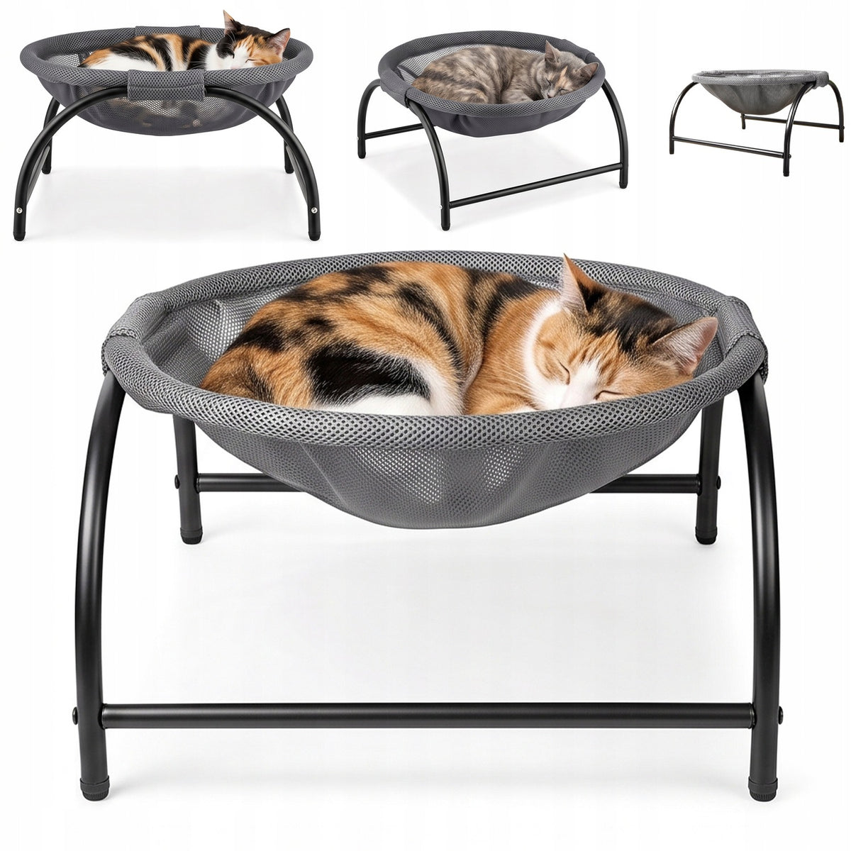 STANDING CAT HAMMOCK COMFORTABLE HANGING BED STEEL FRAME SMALL DOG