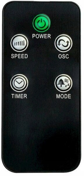 STANDING FAN FLOOR FAN OSCILLATION REMOTE CONTROL VO2428 BLACK POWERFUL Fan type floor