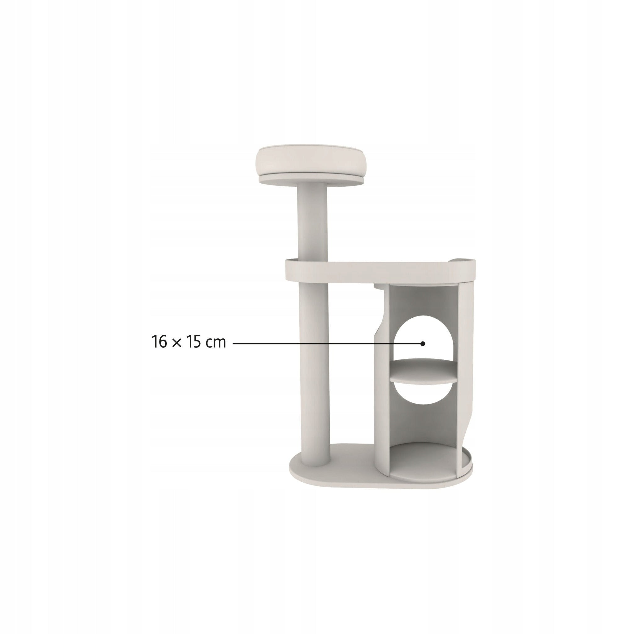 STANDING SCRATCHER Large with Cave Cat Bed TRIXIE Falco 117cm Brand Trixie