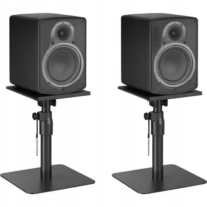 STANDS DESK STANDS FOR STUDIO MONITORS ADJUSTABLE 2 PACK Brand Mozos