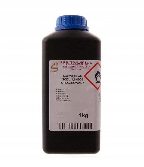 STANLAB, SODIUM PERCARBONATE*1,5H202, washing, cleaning, bleaching, 1 KG
