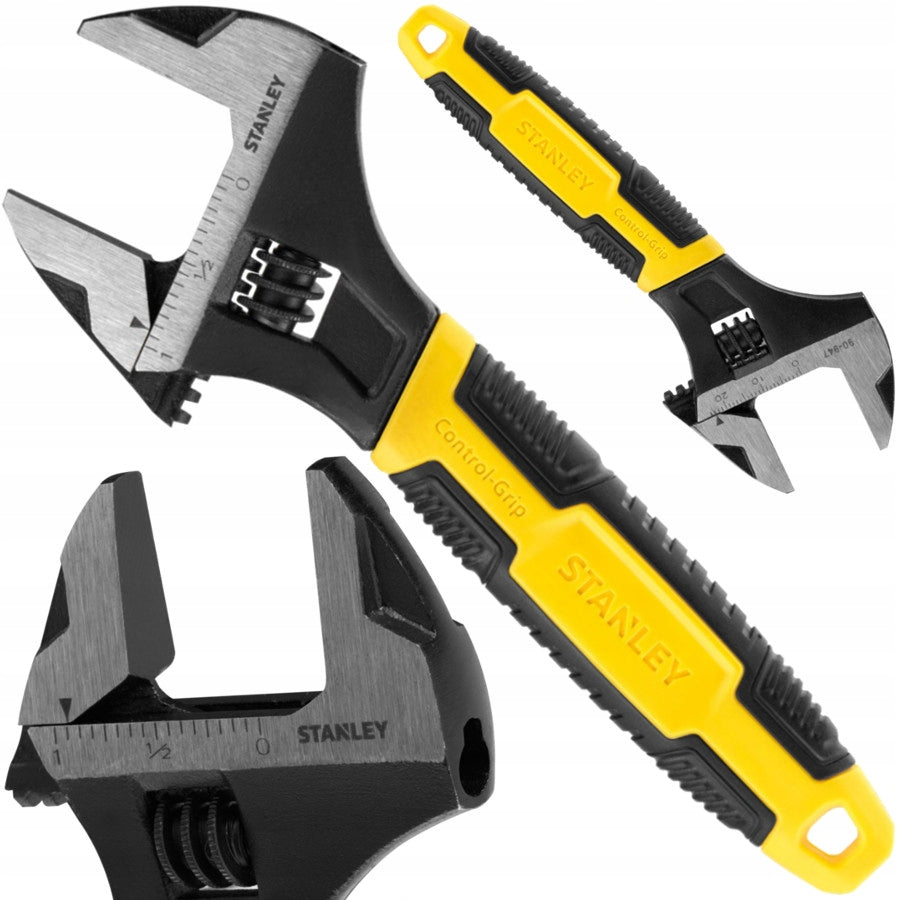 STANLEY 0-90-947 ADJUSTABLE WRENCH MAXSTEEL 150mm