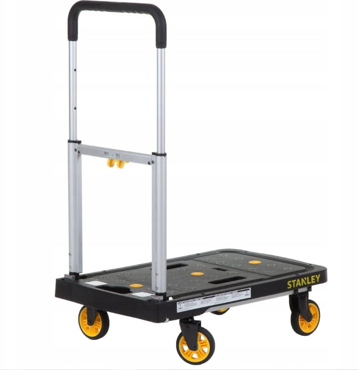 STANLEY FOLDING PLATFORM TRANSPORT TROLLEY 120KG SXWT-PC517 Packaging status original