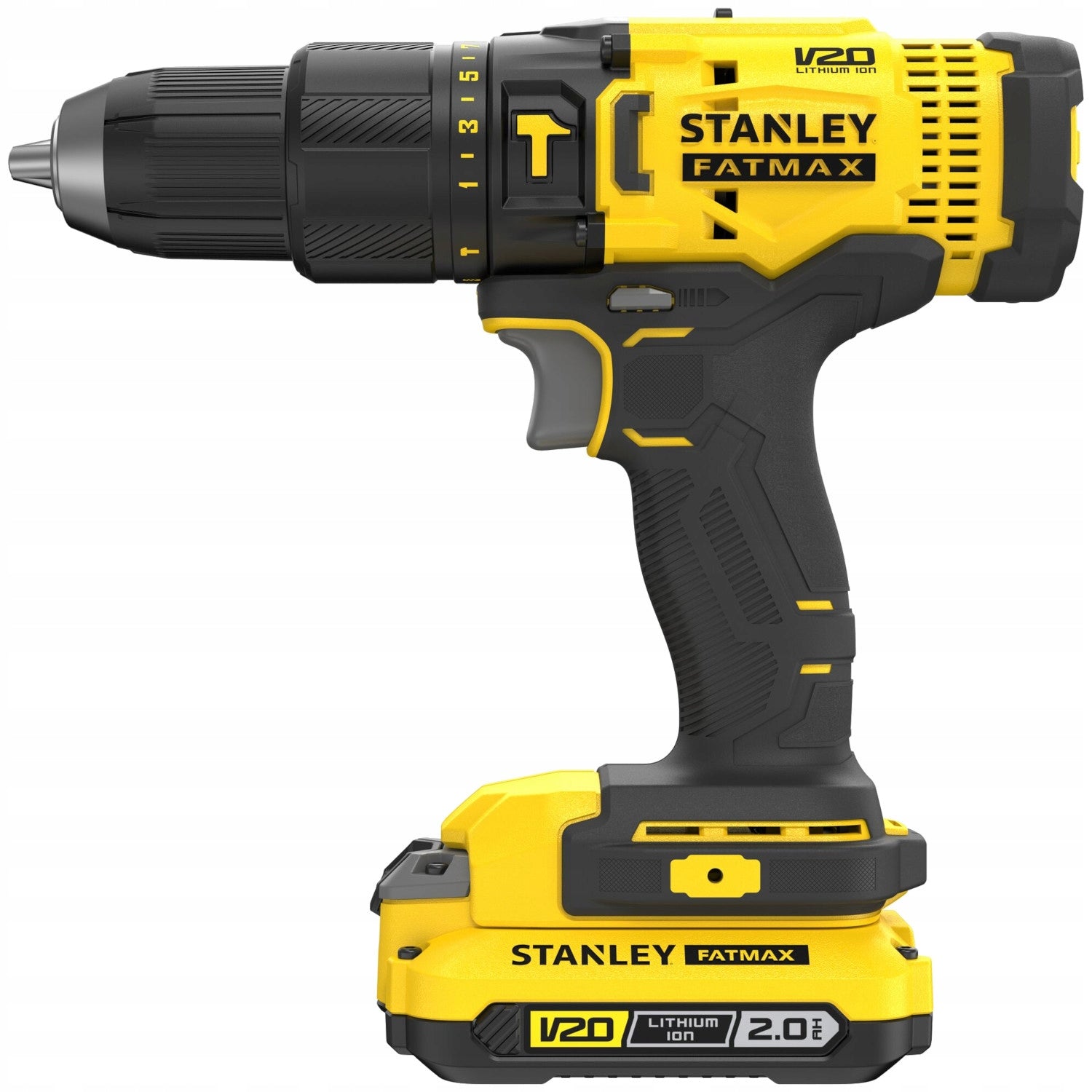 STANLEY Impact Driver SFMCD711BK 18V 50Nm V20 + Aku 2Ah + Charge Brand Stanley