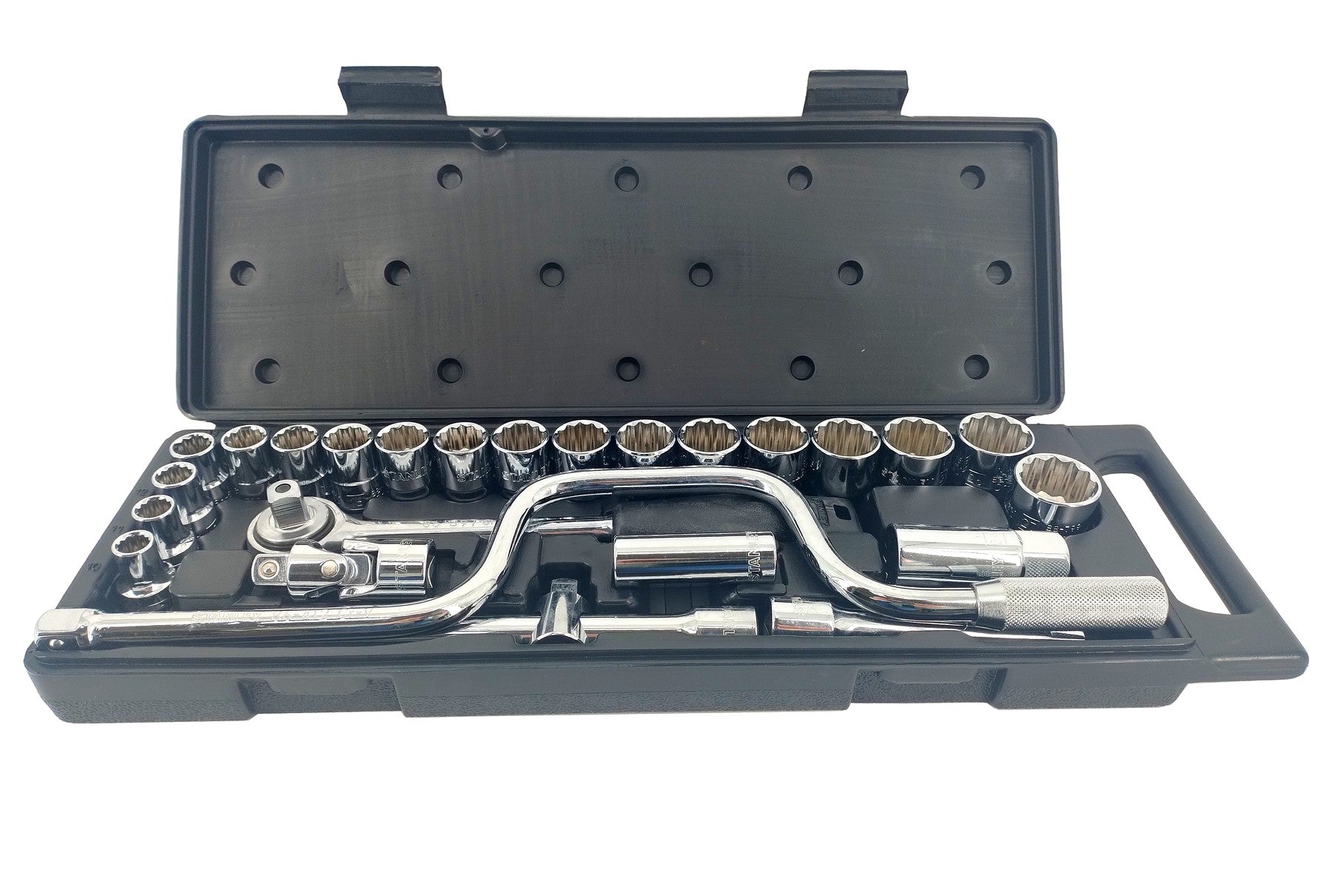 STANLEY MAXI DRIVE 1-87-063 SOCKET WRENCH SET 26 ELEMENTS 1/2" EAN (GTIN) 3253561870637