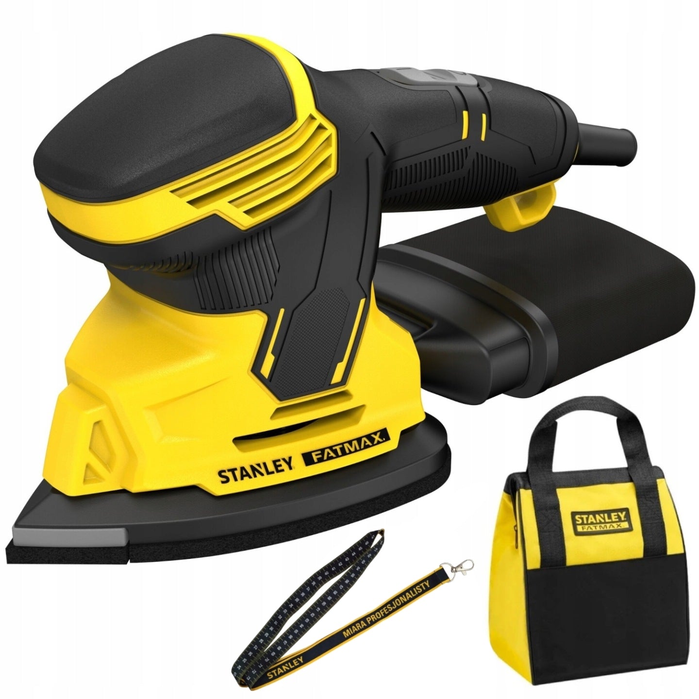STANLEY Oscillating sander SFMEW210S Fatmax 120W + Bag + Bow