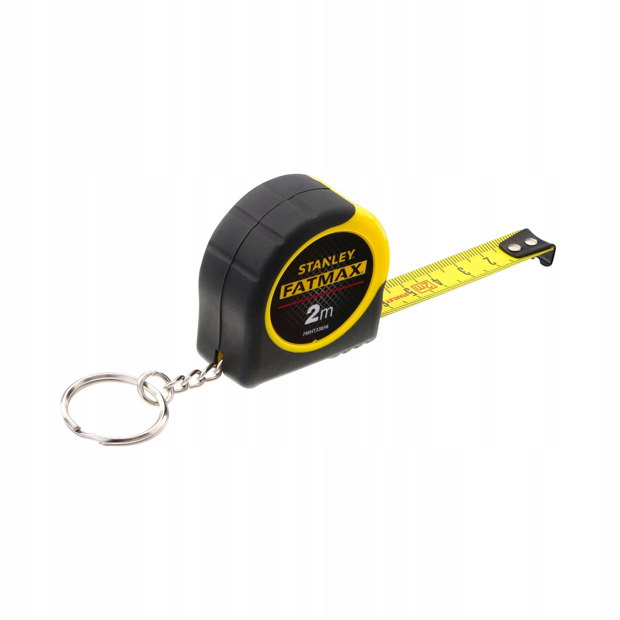 STANLEY Retractable measure 2m Fatmax key ring measuring tape FMHT1-33856 Manufacturer code FMHT1-33856
