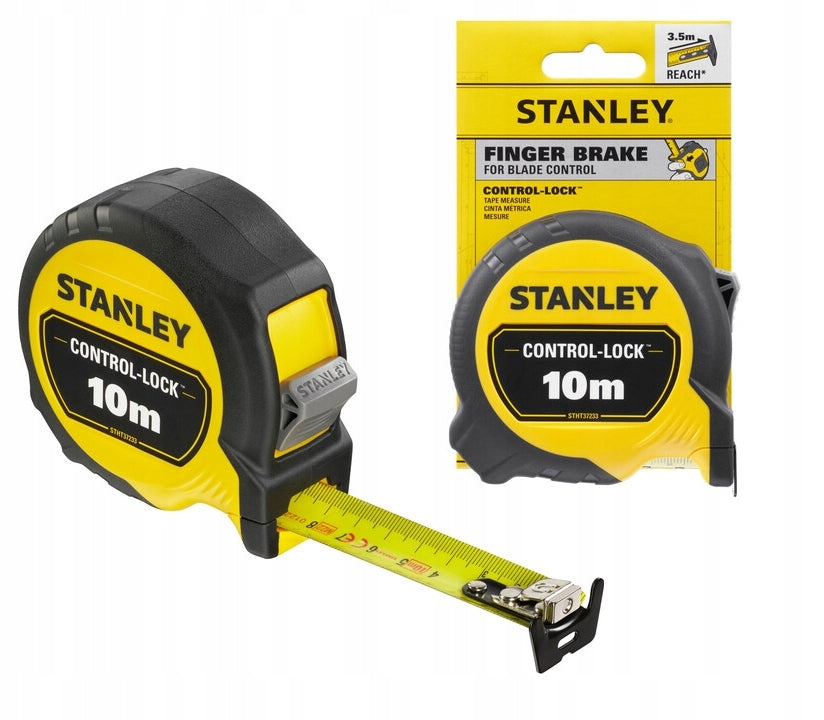 STANLEY Retractable measure CONTROL-LOCK 10M 25mm width