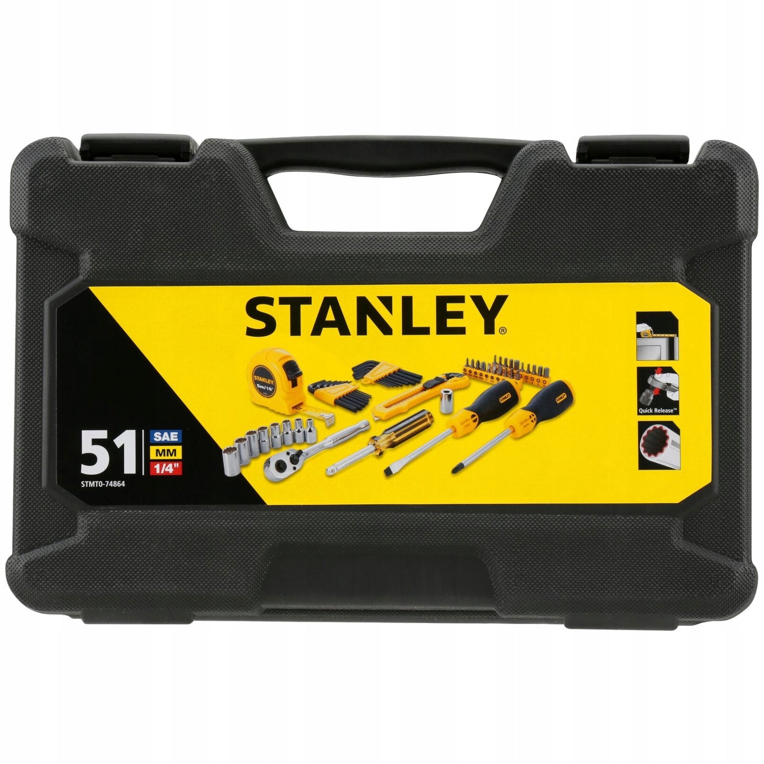 STANLEY STMT0-74864 51el. hand tool set in case Manufacturer code STMT0-74864