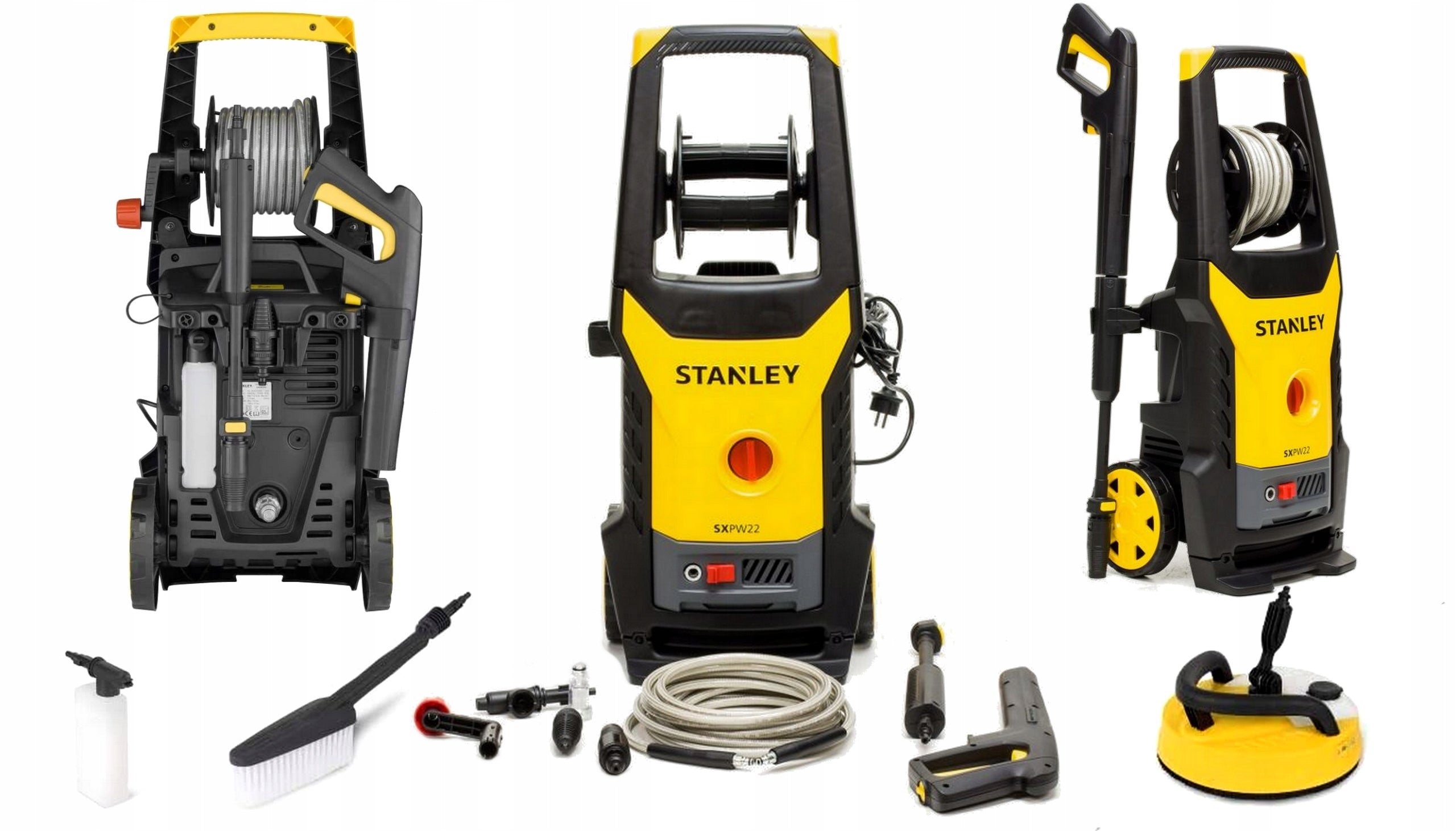 STANLEY SXPW22PE HIGH PRESSURE WASHER 2200W 150BAR 440L/H + PATIO SET