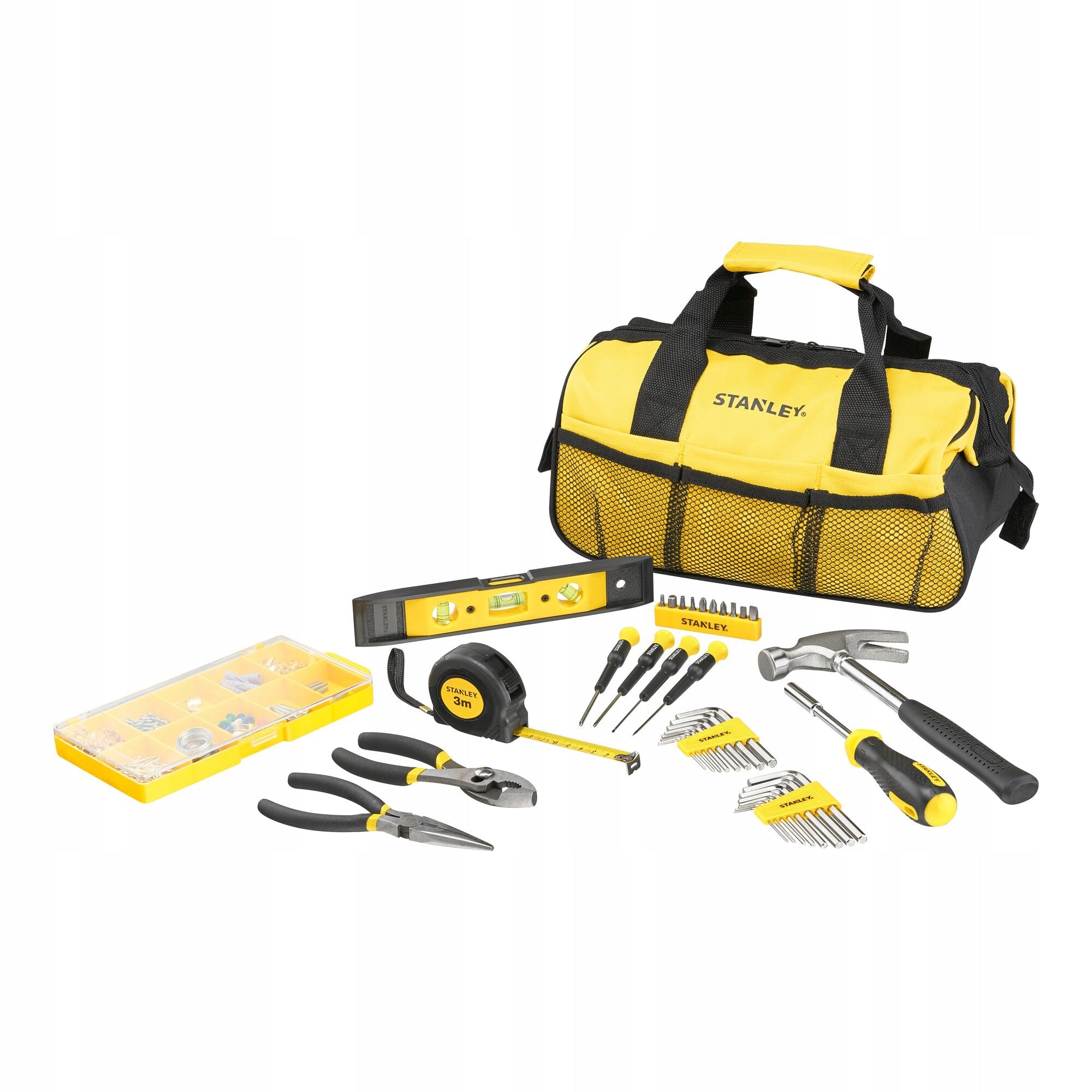 STANLEY TOOL KIT 38 ELEMENTS CONSTRUCTION BAG FatMax STMT0-74101 Packaging status original