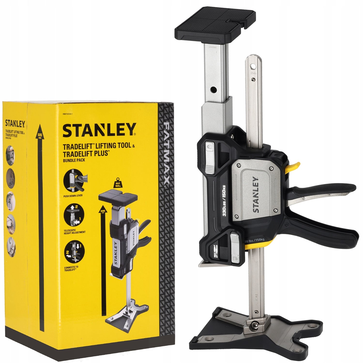STANLEY TradeLift + TradeLift Plus Kit for Lifting and Positioning