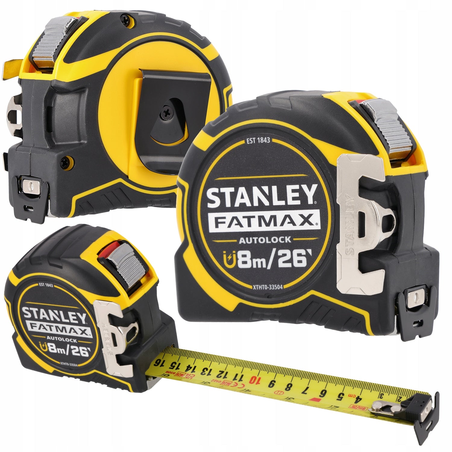 STANLEY XTHT0-33504 Measure FATMAX AUTOLOCK 8 m x 32 mm