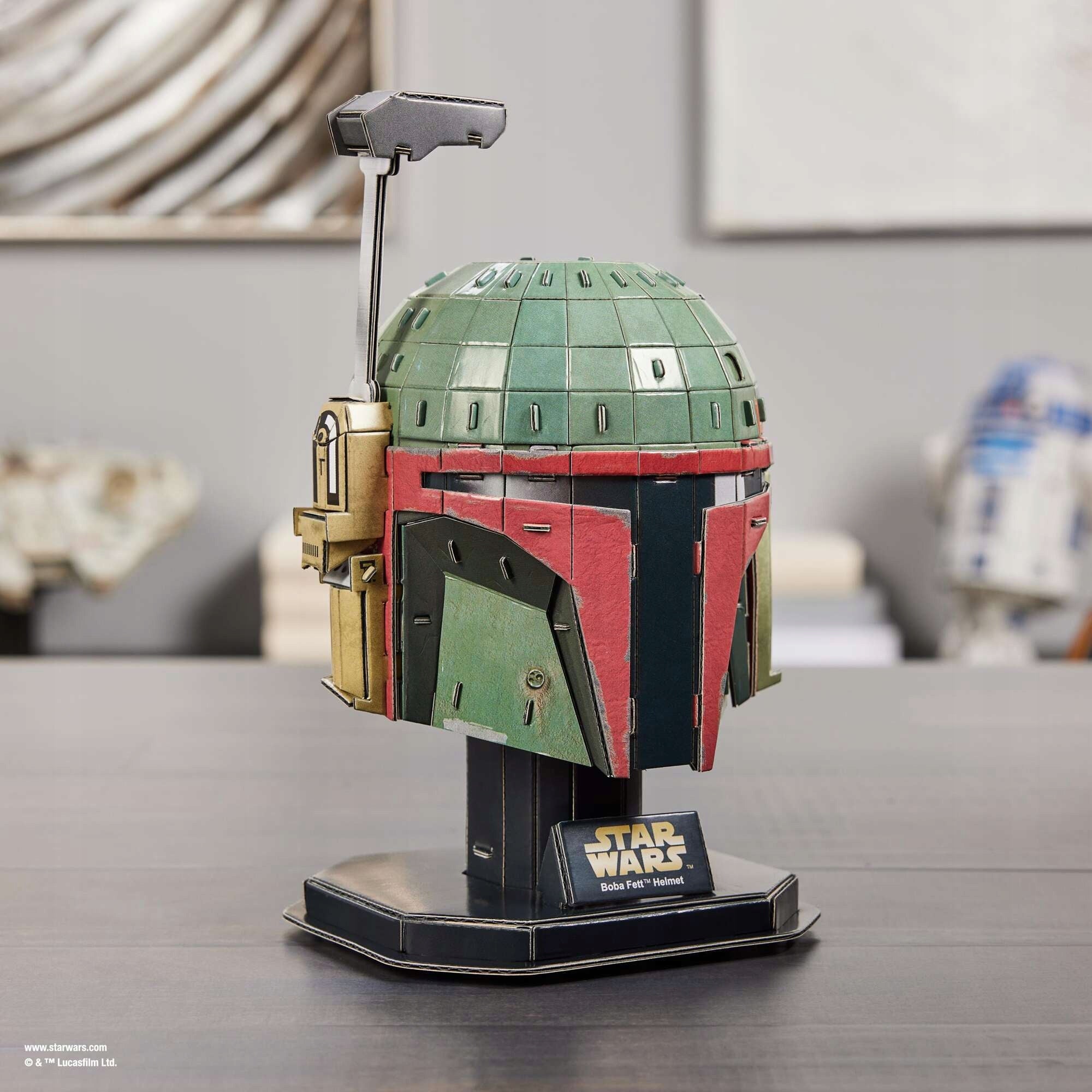 4D dėlionė Star Wars Žvaigždžių karai Boba Fett šalmas, 10 d.