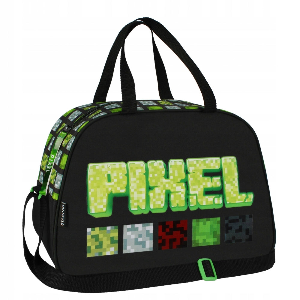 STARPAK pixel shoulder bag