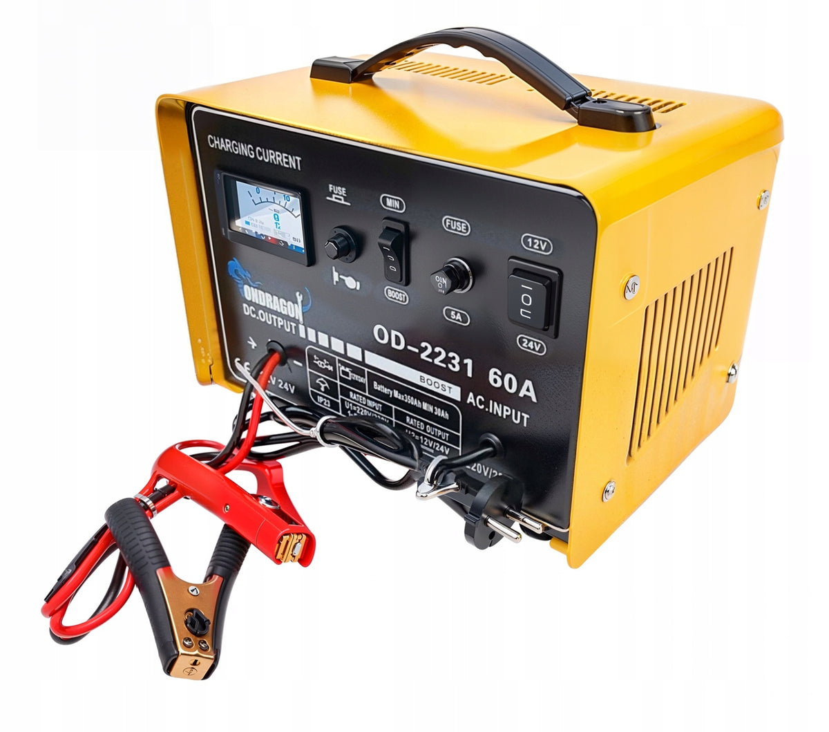 START 12/24V CAR RECTIFIER WITH START FOR CHARGING POWERFUL 60A Brand no brand