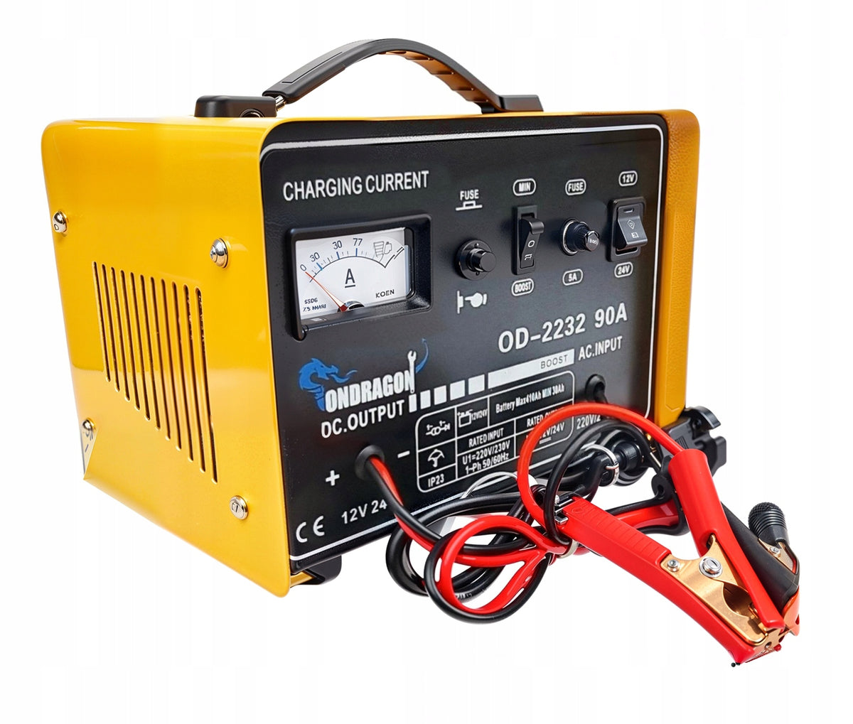 START 12/24V CAR RECTIFIER WITH START FOR CHARGING POWERFUL 90A Brand no brand