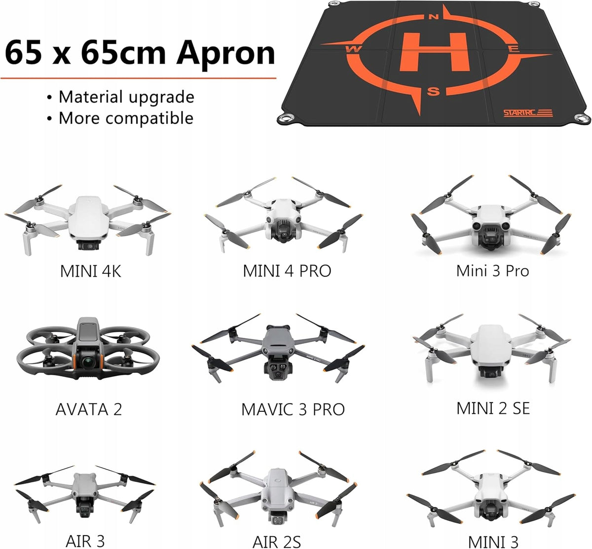 STARTRC Landing Pad Pro 65cm waterproof universal for DJI drones Brand STARTRC
