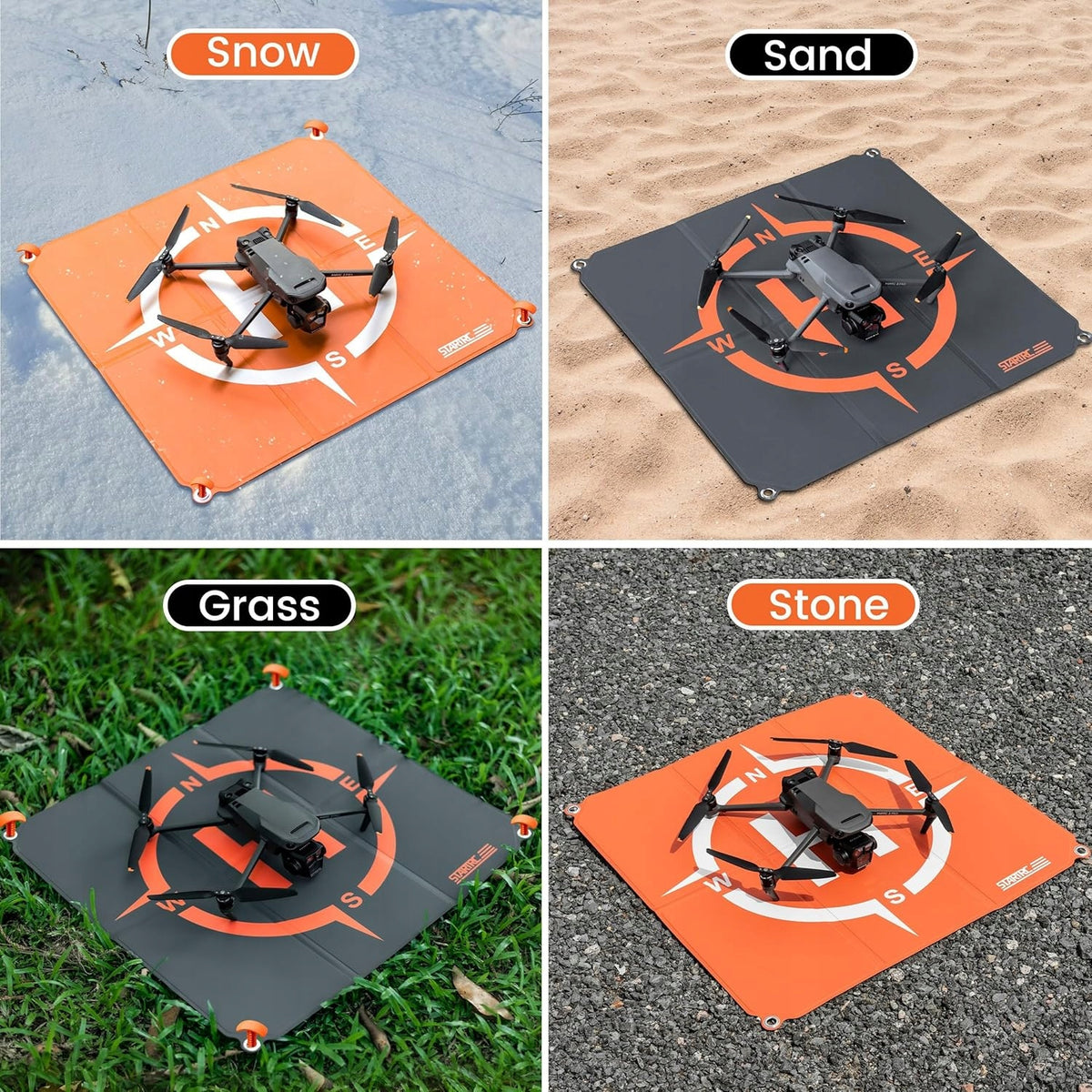 STARTRC Landing Pad Pro 65cm waterproof universal for DJI drones Model 55X55