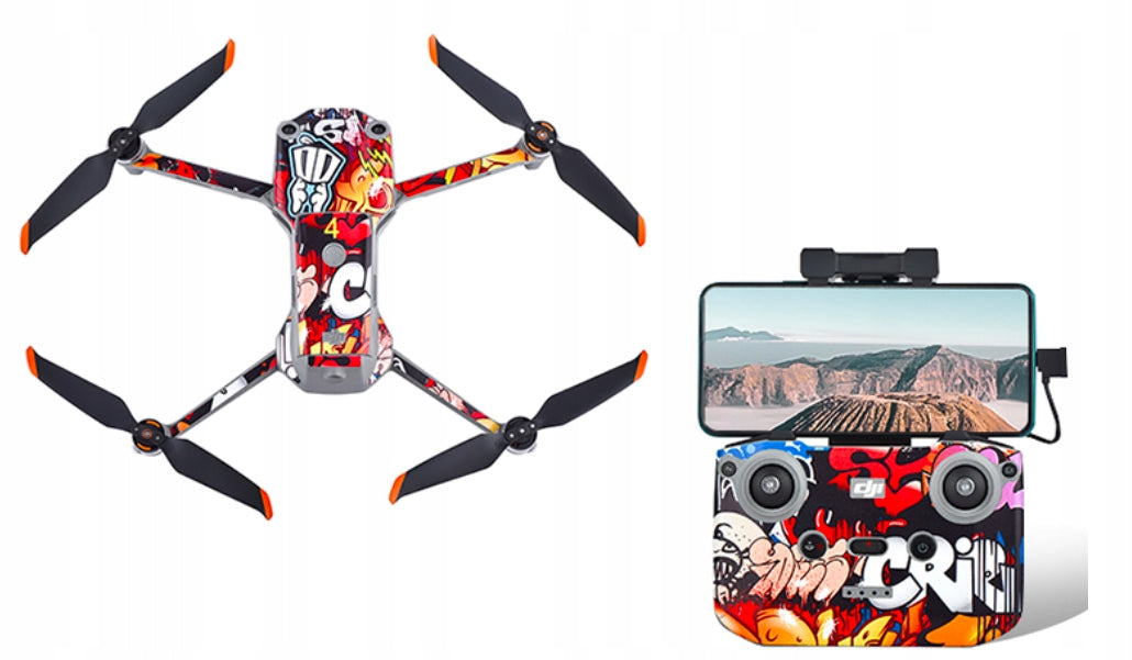 STARTRC sticker set for DJI MAVIC AIR 2S drone - Graffiti (1109544)