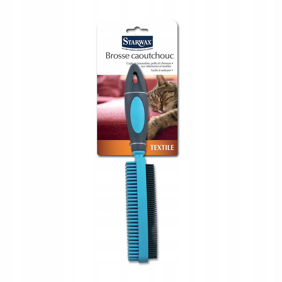 STARWAX RUBBER HAIR DUST BRUSH 1666