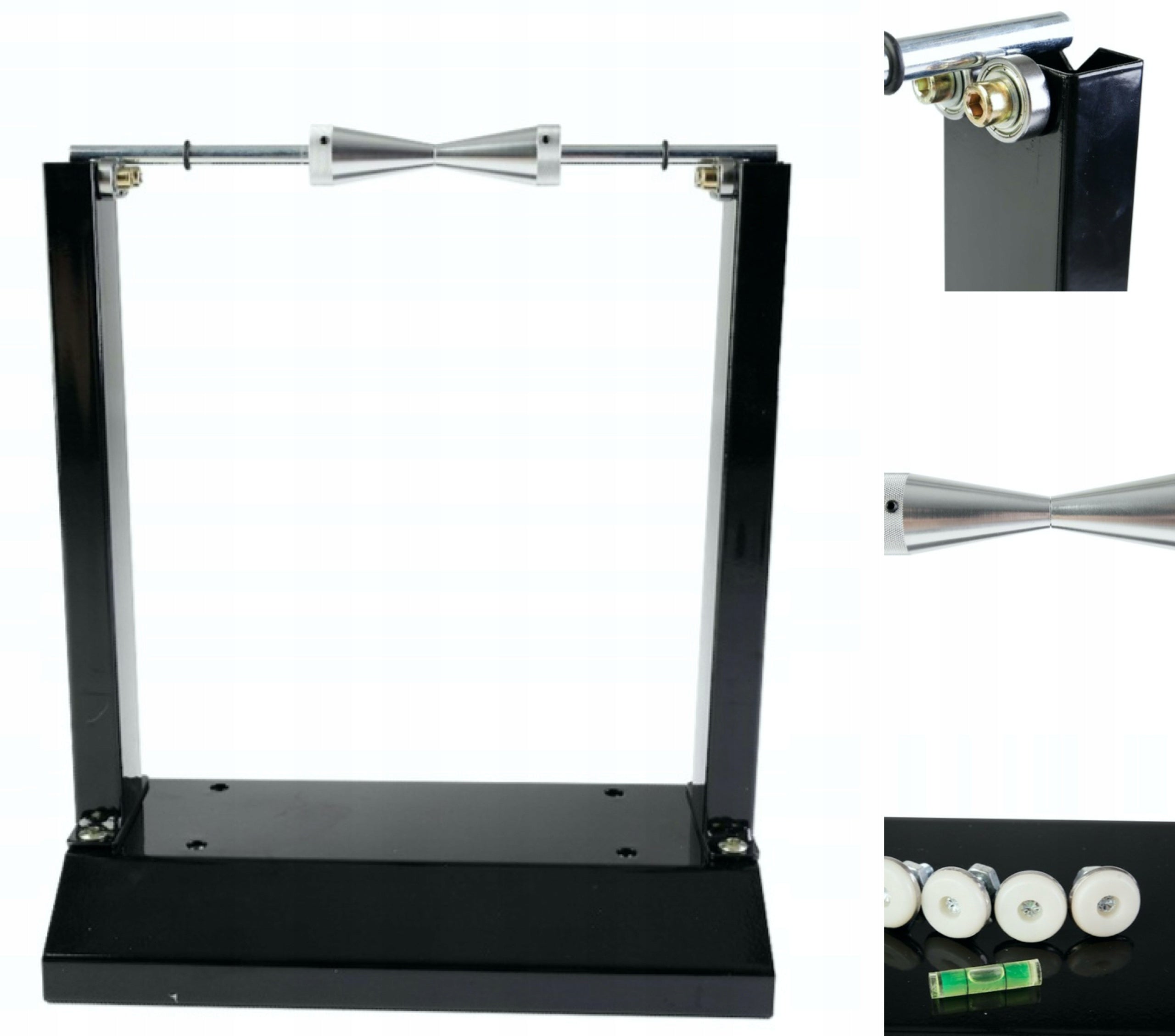 STATIC BALANCER FOR MOTORCYCLE WHEELS