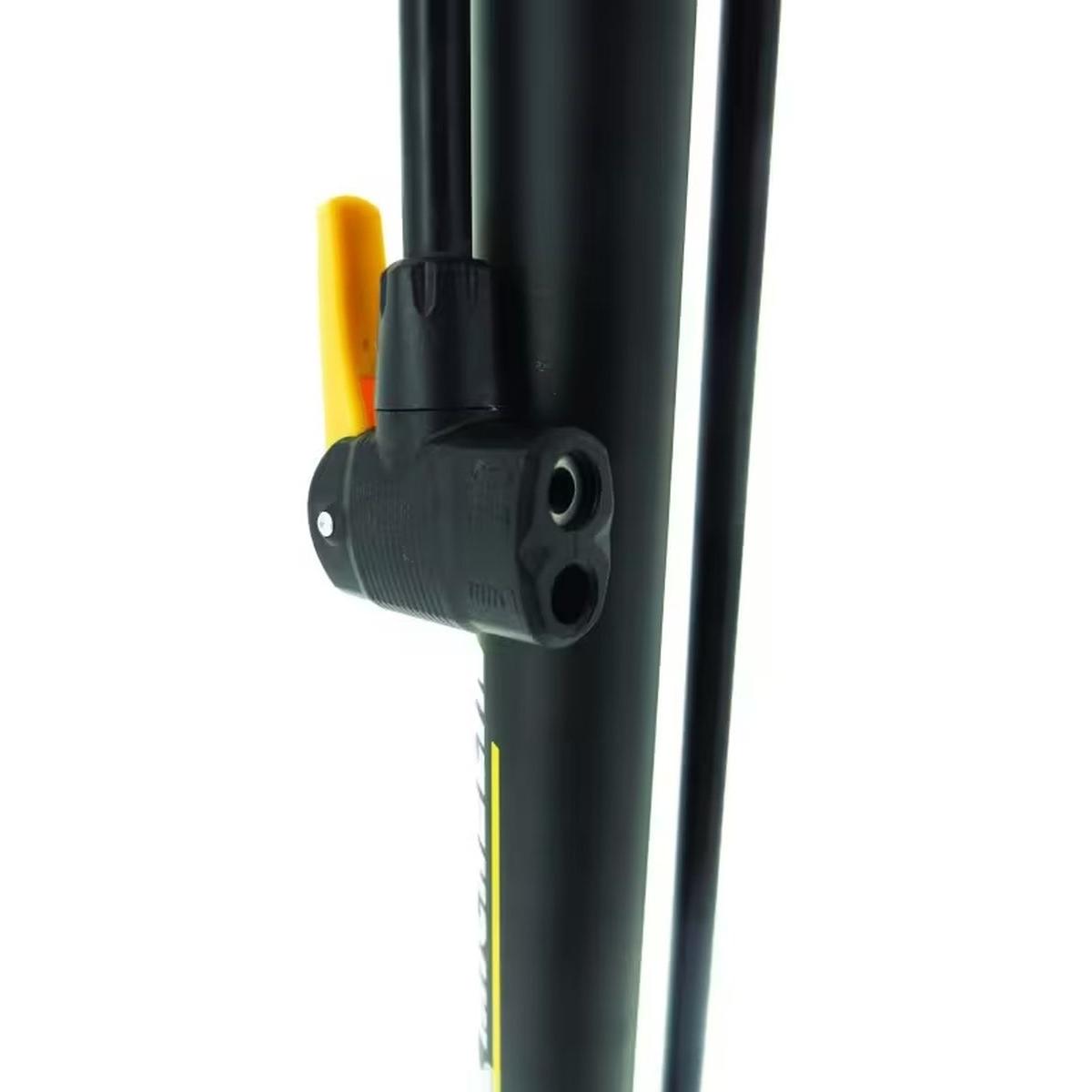 STATIONARY CAR BICYCLE PUMP WITH PRESSURE GAUGE MICHELIN Batteries included no
