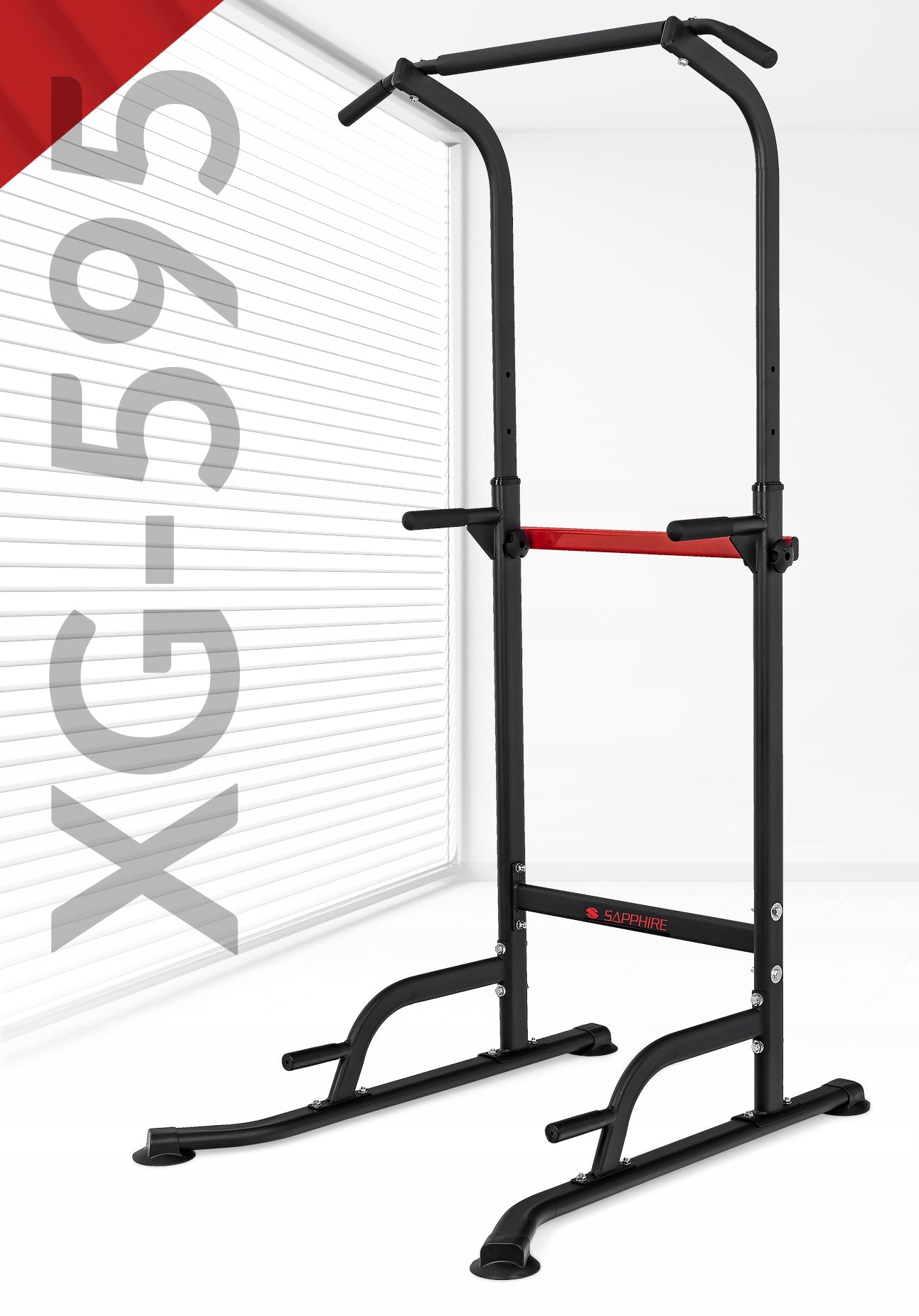 STATIONARY EXERCISE HANDRAILS for dips Pull-up BAR ADJUSTABLE Model PORĘCZE XG-595
