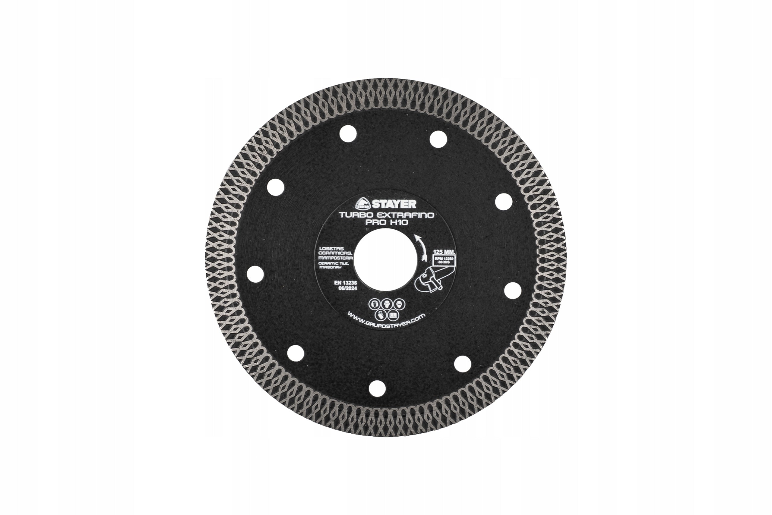 STAYER 125MM 1400W TILE CUTTER WITH GUIDE 1,5M WATER COOLING Manufacturer code SCP 125 DIAMANT 1.2829