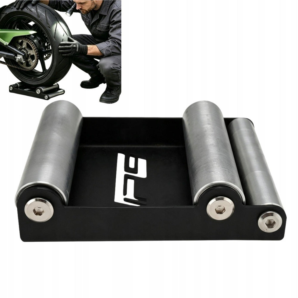 STD Wheel Rim Stand Rotatable Tire Lift Holder For Motor Chain Cleaner