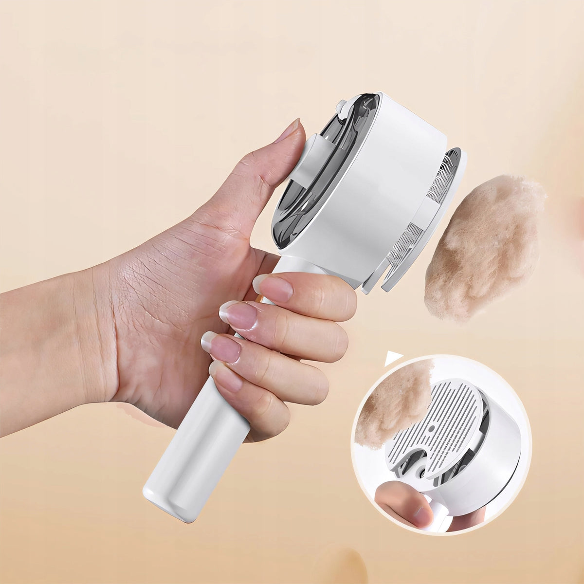 STEAM BRUSH FOR CAT AND DOG ANIMALS COMB FOR HAIR CARE30ML Packaging status original