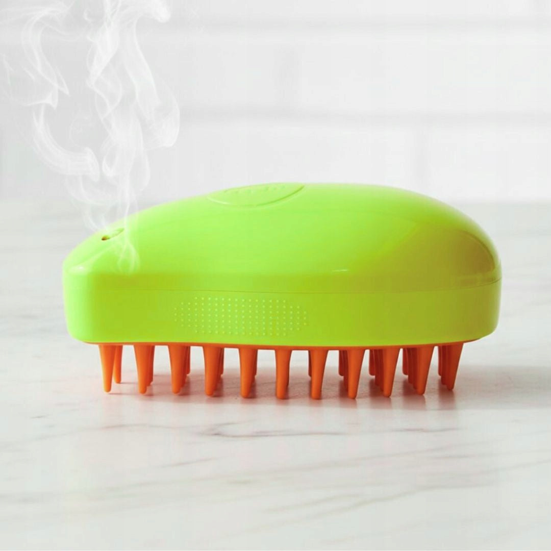 STEAM BRUSH FOR CAT DOG ANIMALS ELECTRIC HAIR CARE PRO Packaging status original