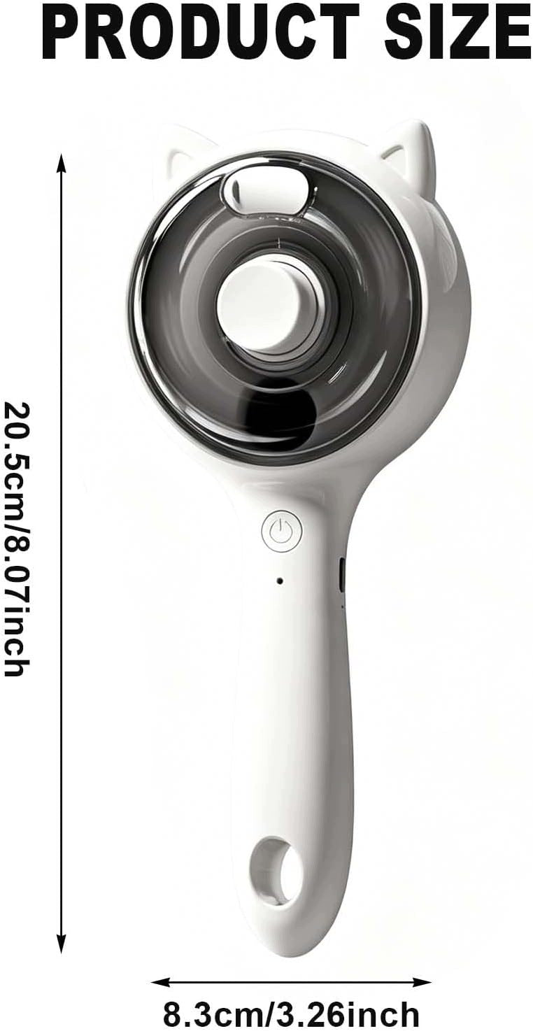 STEAM BRUSH FOR CATS AND DOGS SELF-CLEANING 2 MODES Brand Lex