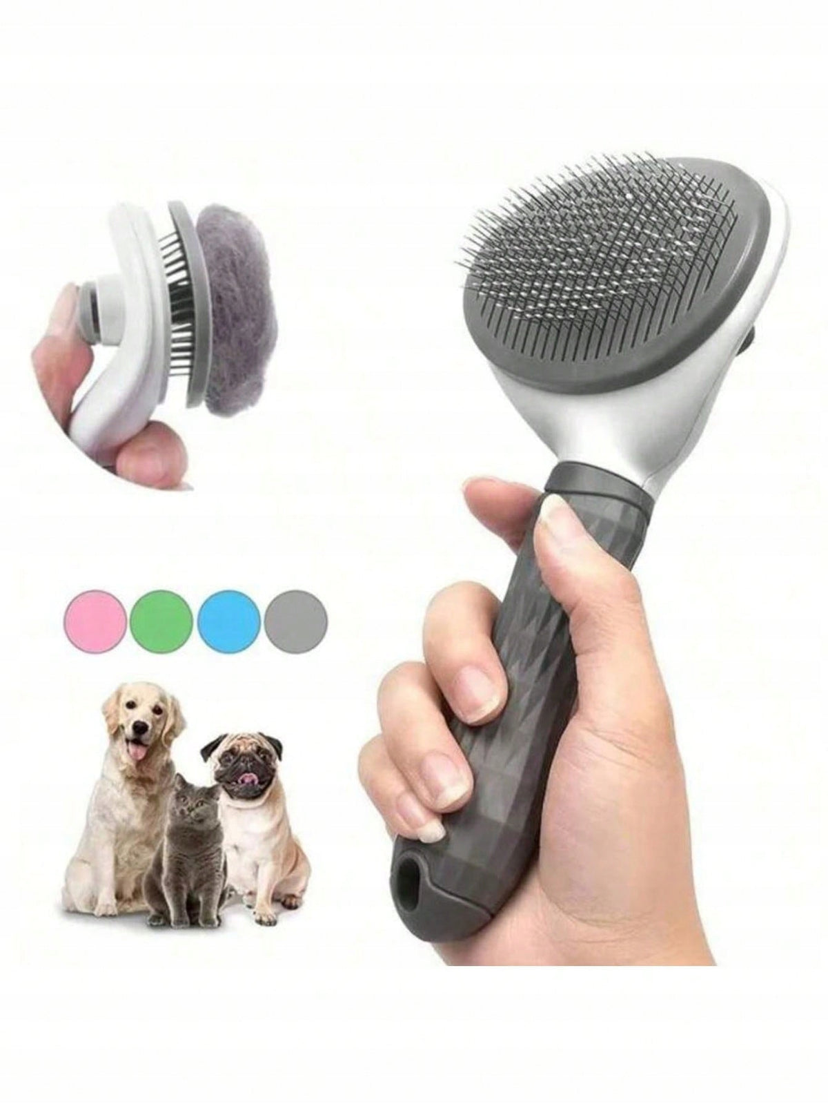 STEAM BRUSH FOR CLEANING PETS FOR CATS AND DOGS -