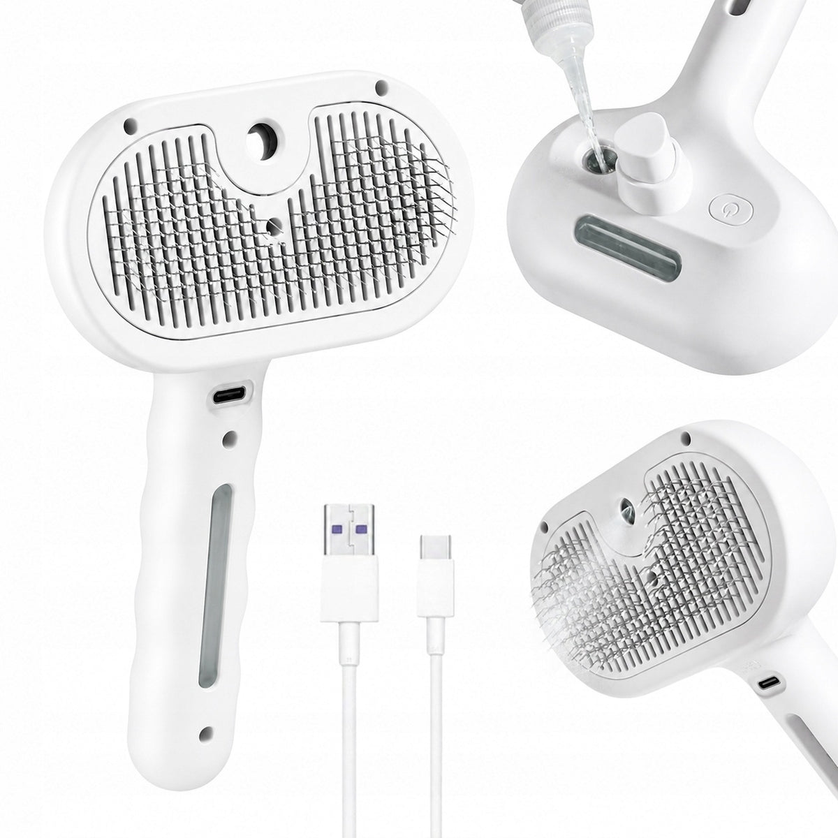 STEAM BRUSH WHITE Premium Self-Cleaning - Warehouse States