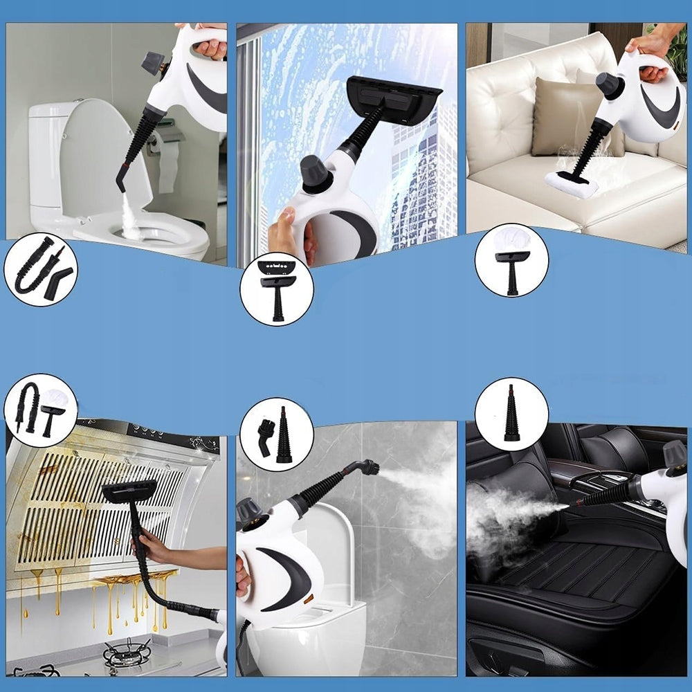 STEAM CLEANER, 1050W PRESSURE STEAMER CLEANER 350ml, WITH 9 ACCESSORIES Type steam washer