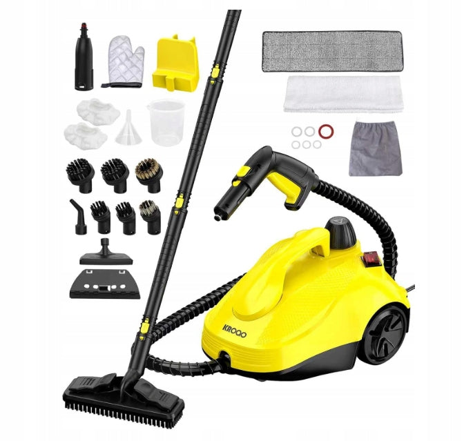 STEAM CLEANER 2000W STEAMER, STEAM MOP XXL 23 AKCESORIA MULTIPURPOSE