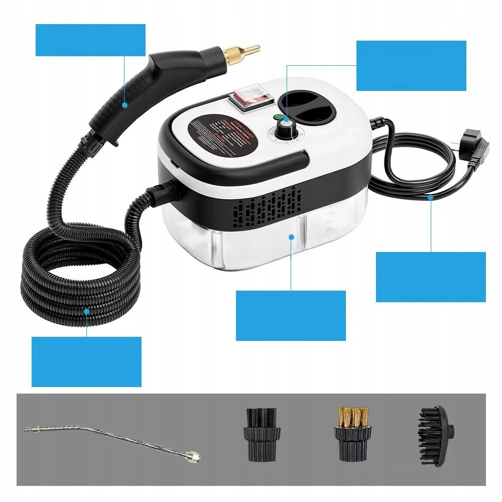 STEAM CLEANER 2500W 3.0 BAR STEAM CLEANER HANDHELD STEAM CLEANER Power 2500 W