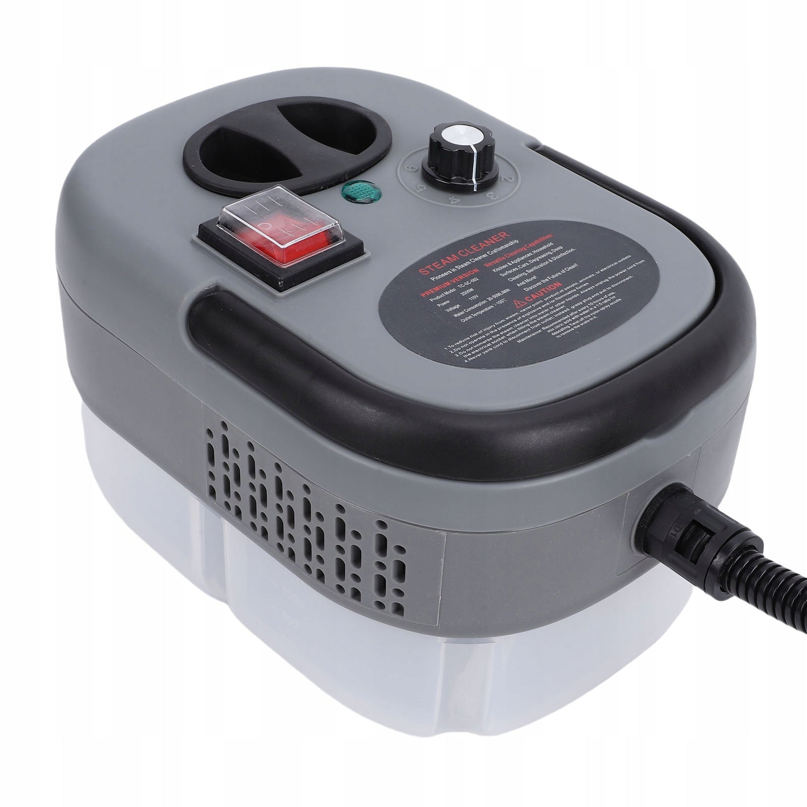 STEAM CLEANER 2500W HAND WASHER STEAM CLEANER SET WITH ECO ACCESSORIES Model 3113250171313651B