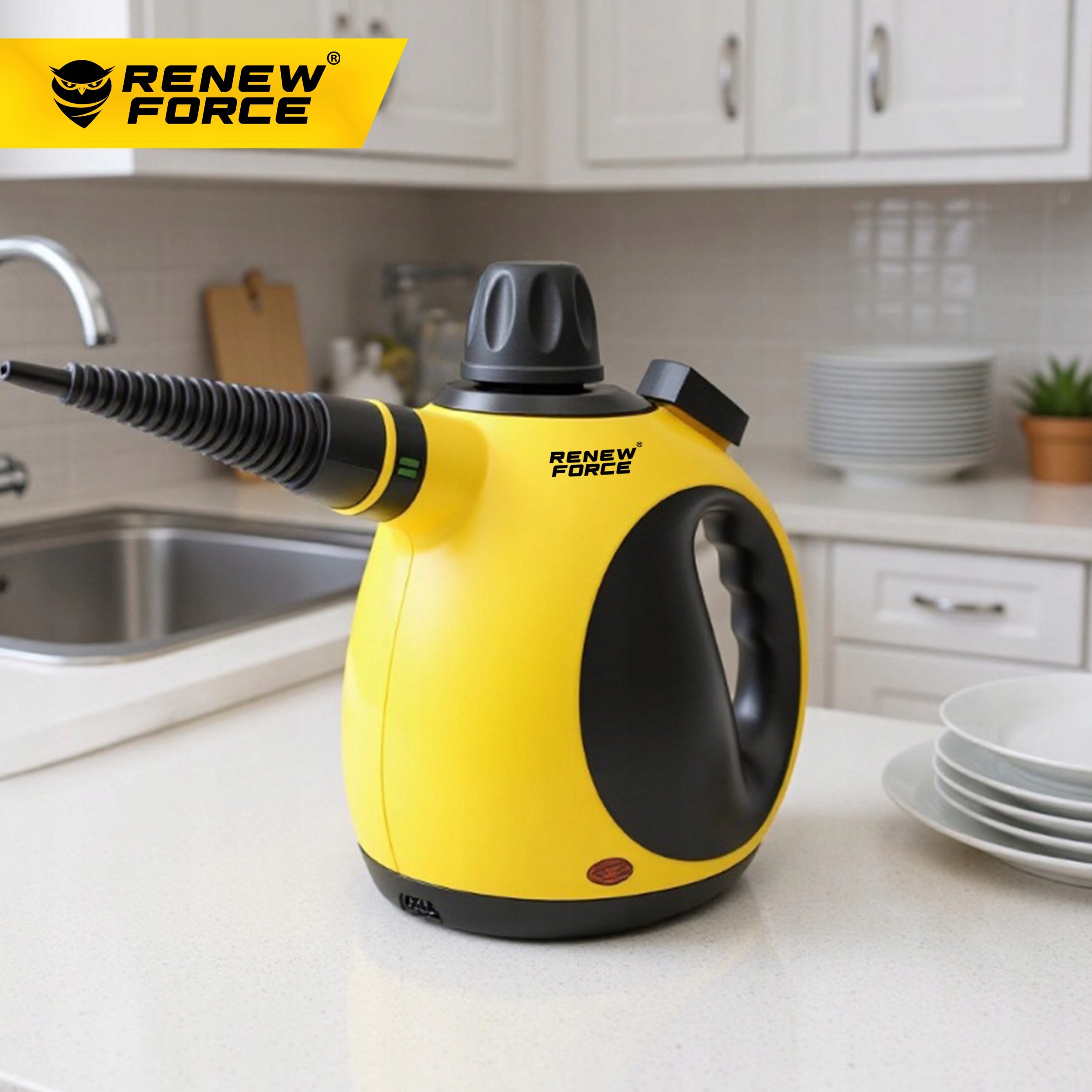 STEAM CLEANER 3 BAR POWER 1000W FOR UPHOLSTERY STAIN GROUT WINDOWS Power 1000 W