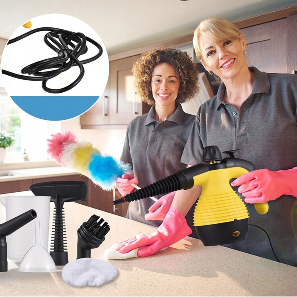 STEAM CLEANER 9 ACCESSORIES SET FOR VARIOUS CLEANING TASKS 1000W Model SSC 3001YL