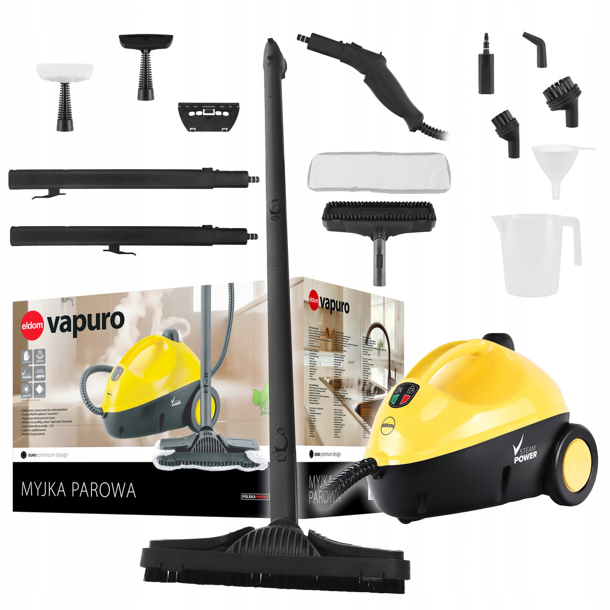 STEAM CLEANER ELDOM SET XXL