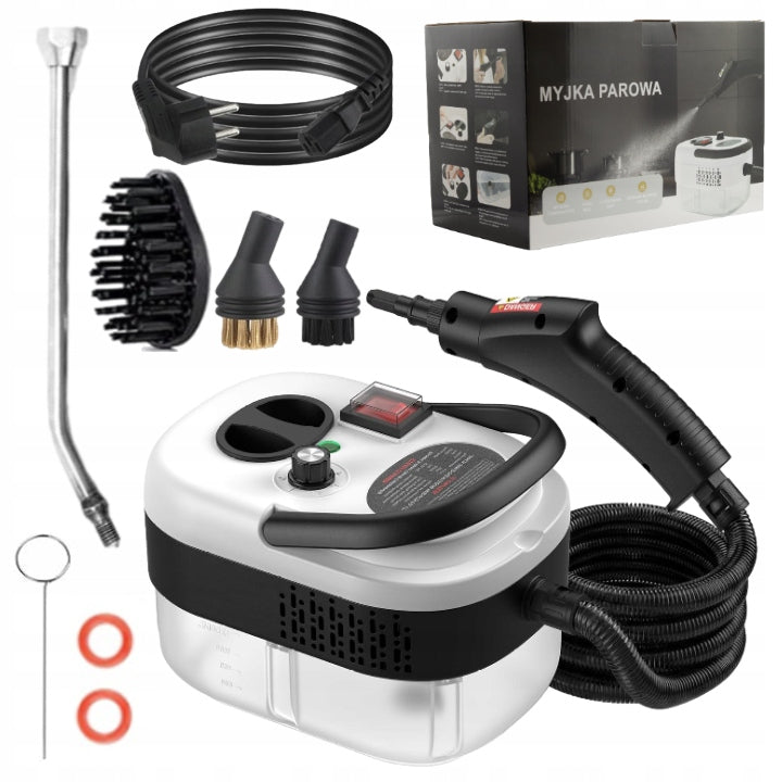 STEAM CLEANER FOR CAR WINDOWS UPHOLSTERY GROUT STEAMER PRESSURE MOP Packaging status original